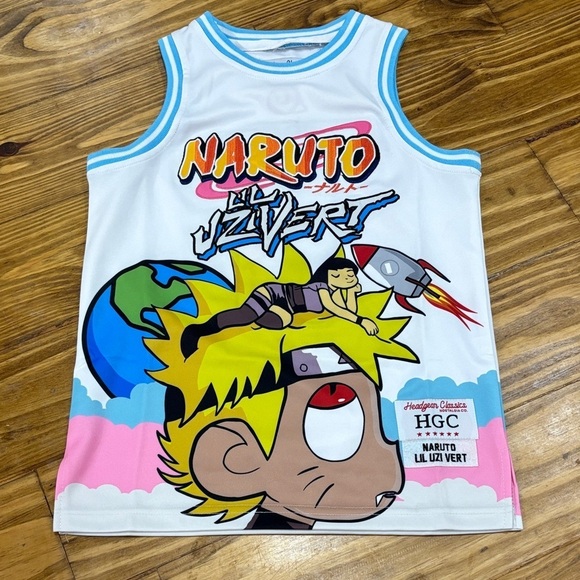 Headgear Classics Other - Headgear Classics Naruto x Lil Uzi Vert Basketball Jersey Size Small